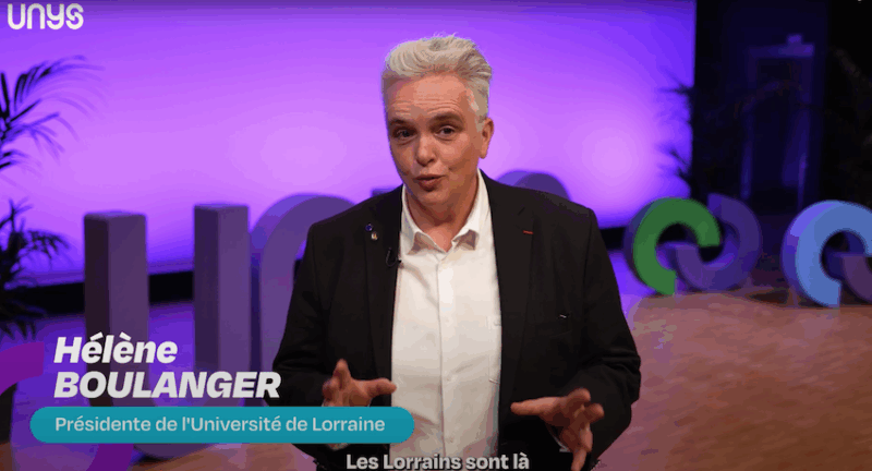 Portrait Hélène Boulanger, porte-parole Unys